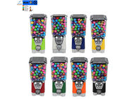Colorful Gumball Vending Machine , Kids Gumball Machine Small Capacity