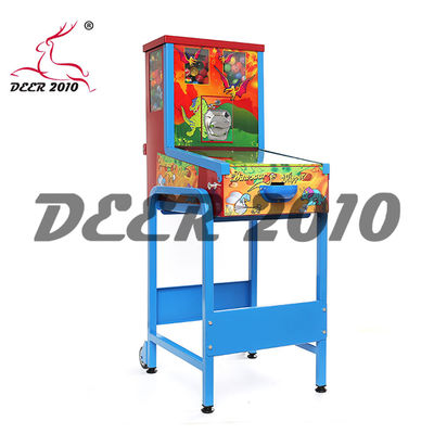 Green  36*75*56CM 1-4 coins operated Can be set to play one or two ball  pinball vending machine