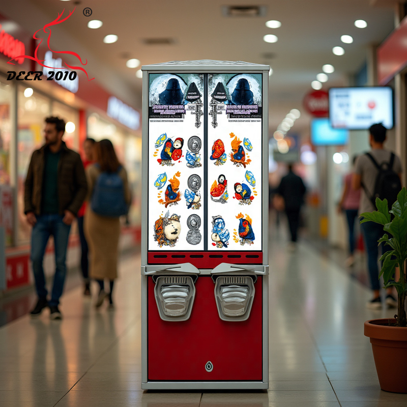 Verkaufe sechs Farben optional 2 Spalten Tattoo Foto Aufkleber Verkaufsautomat